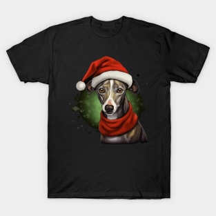 Whippet Christmas T-Shirt